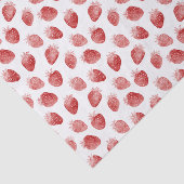 Rote Erdbeeren Geburtstag Seidenpapier (Ausschnitt)