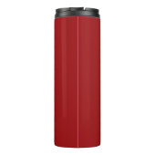 Rote Erdbeeren Pfannkuchen Thermosbecher (Rückseite)