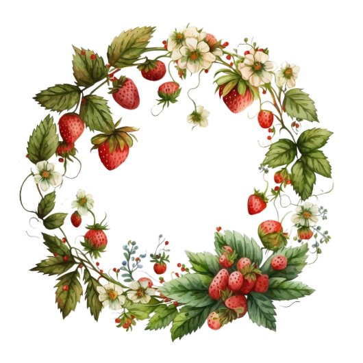 Rote Erdbeeren und Desserts Teezeit Geschirrtuch