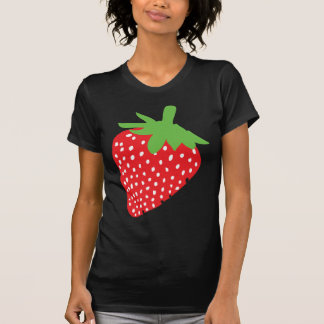 rote Erdbeerikone T-Shirt