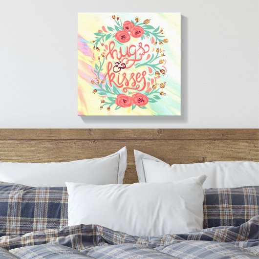 rote Erinnerung Leinwanddruck (Insitu (Schlafzimmer))