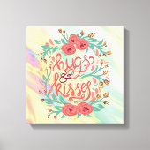 rote Erinnerung Leinwanddruck (Vorderseite)