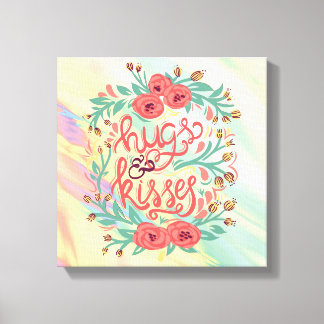 rote Erinnerung Leinwanddruck