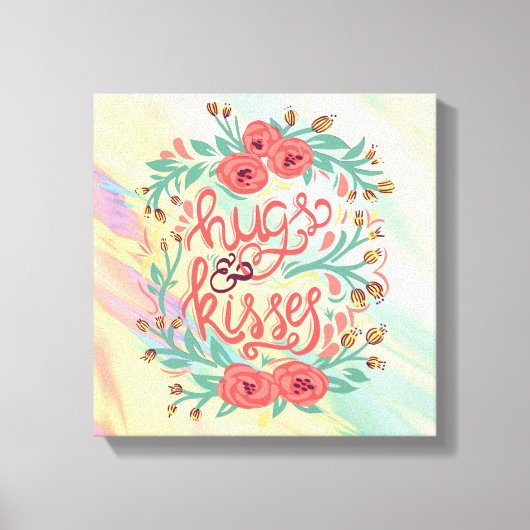 rote Erinnerung Leinwanddruck (Vorderseite)