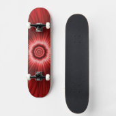 Rote Explosion auf dem Skateboard (Vorderseite)