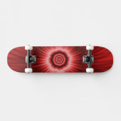 Rote Explosion auf dem Skateboard (Horizontal)