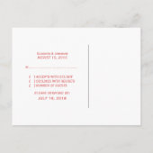 Rote Extravagante Orgel-UAWG Postkarte (Rückseite)