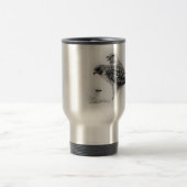 Rote Falke-Reise-Tasse Reisebecher (Mittel)