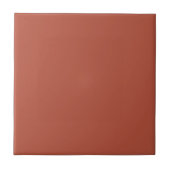 Rote Farbe aus solidem Ziegelstein | Hex# B6523D Fliese (Vorderseite)