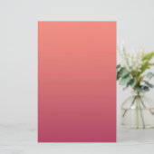 Rote Farbe Briefpapier (Stehend Vorderseite)