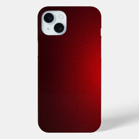 Rote Farbe Case-Mate iPhone Hülle (Rückseite)