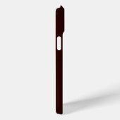 Rote Farbe Case-Mate iPhone Hülle (Rückseite / Rechts)