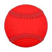 Rote Farbe | Classic | elegant | Trendy Baseball (Vorderseite)