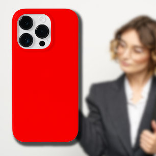 Rote Farbe Classic elegant Trendy Case-Mate iPhone 14 Pro Hülle
