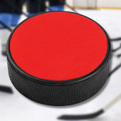 Rote Farbe | Classic | elegant | Trendy Eishockey Puck