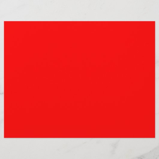 Rote Farbe | Classic | elegant | Trendy Flyer (Vorne)