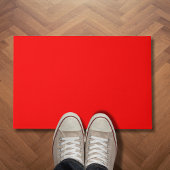 Rote Farbe | Classic | elegant | Trendy Fußmatte