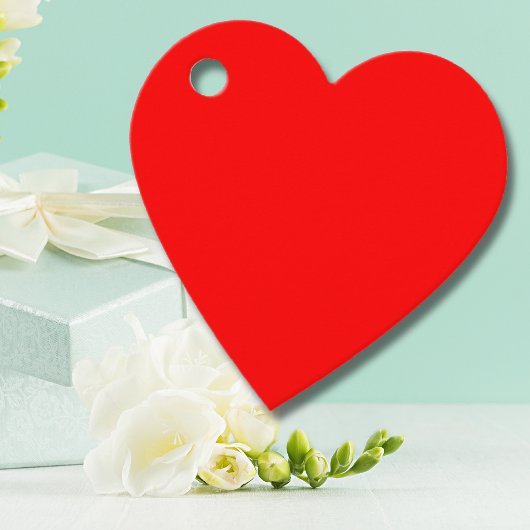 Rote Farbe | Classic | elegant | Trendy Geschenkanhänger