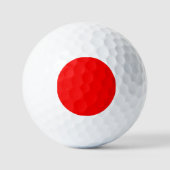 Rote Farbe | Classic | elegant | Trendy Golfball (Vorderseite)