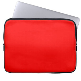 Rote Farbe   Classic   elegant   Trendy Laptopschutzhülle