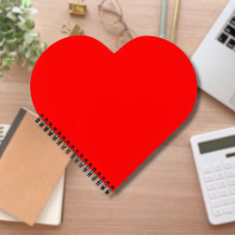 Rote Farbe | Classic | elegant | Trendy Notizblock