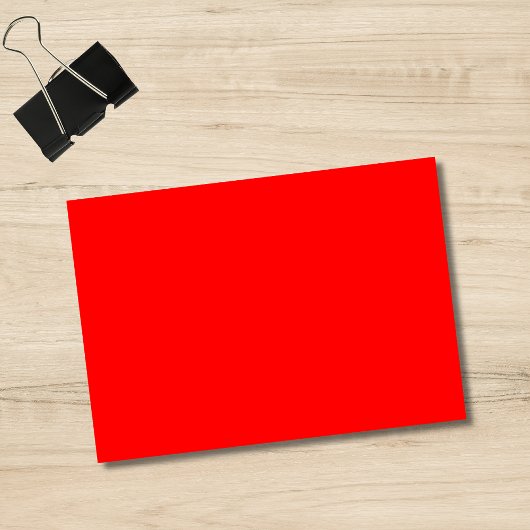 Rote Farbe | Classic | elegant | Trendy Post-it Klebezettel