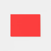 Rote Farbe | Classic | elegant | Trendy Post-it Klebezettel (Vorderseite)