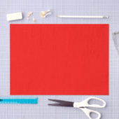 Rote Farbe | Classic | elegant | Trendy Seidenpapier (Handwerk)