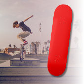 Rote Farbe | Classic | elegant | Trendy Skateboard