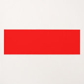 Rote Farbe | Classic | elegant | Trendy Yogamatte (Vorderseite (Horizontal))