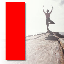 Rote Farbe | Classic | elegant | Trendy Yogamatte