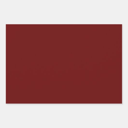 Rote Farbe des Blutes | Classic | elegant Geschenkpapier Set (Vorderseite 3)