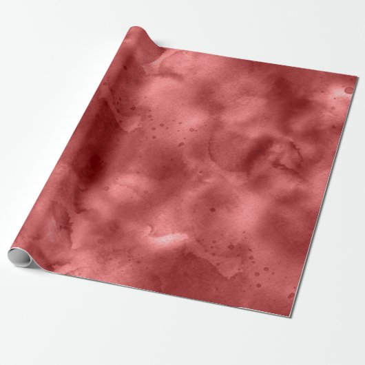 Rote Farbe Geschenkpapier (Ungerollt)