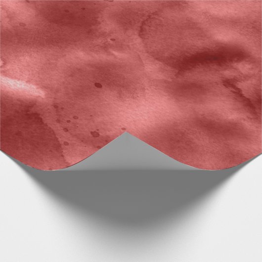 Rote Farbe Geschenkpapier (Ecke)