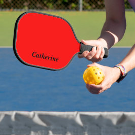 Rote Farbe | Klassisches Personalisiert Pickleball Schläger