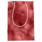 Rote Farbe Mittlere Geschenktüte (Vorderseite)