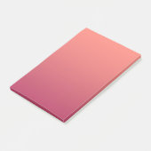 Rote Farbe Post-it Klebezettel (angewinkelt)