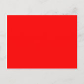 Rote Farbe Postkarte (Vorderseite)