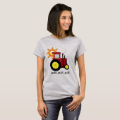 Rote Farmtraktor T-Shirts und Geschenke (Vorne ganz)