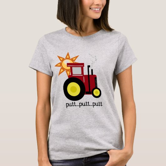 Rote Farmtraktor T-Shirts und Geschenke (Vorderseite)