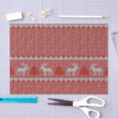 Rote Feiertage Seidenpapier (Handwerk)