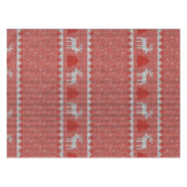 Rote Feiertage Tischdecke (Vorderseite (Horizontal))