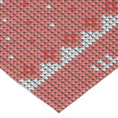 Rote Feiertage Tischdecke (Schrägansicht)
