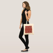 Rote Feiertage Tragetasche (Vorderseite (Model))