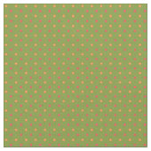 Rote Felsblöcke Snazzy Polka Dots Fabric Stoff (Nahaufnahme)