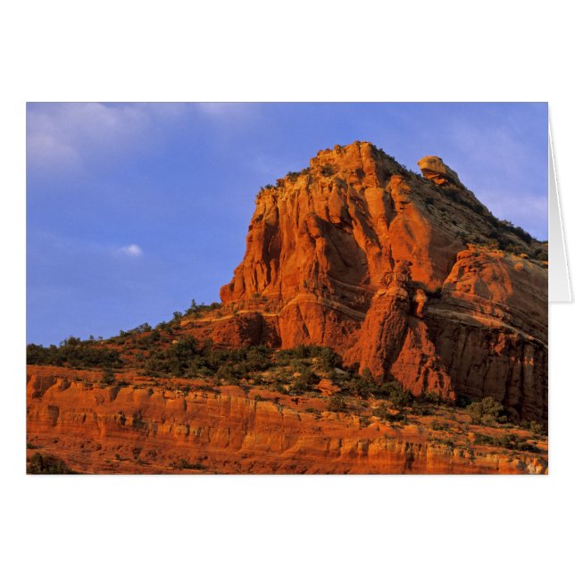 Rote Felsen am Sterling Canyon in Sedona Arizona (Vorderseite (Horizontal))