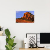 Rote Felsen am Sterling Canyon in Sedona Arizona Poster (Heimbüro)
