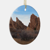 Rote Felsen bei Roxburough Keramikornament (Rechts)