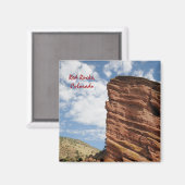 Rote Felsen, Colorado Magnet (Vorderseite/Rückseite)