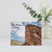 Rote Felsen, Colorado Postkarte (Stehend Vorderseite)